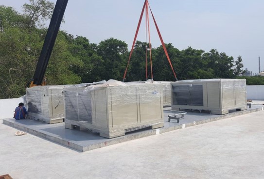 Design & Install Air Condition and Ventilation Systems For Gis Substation Room